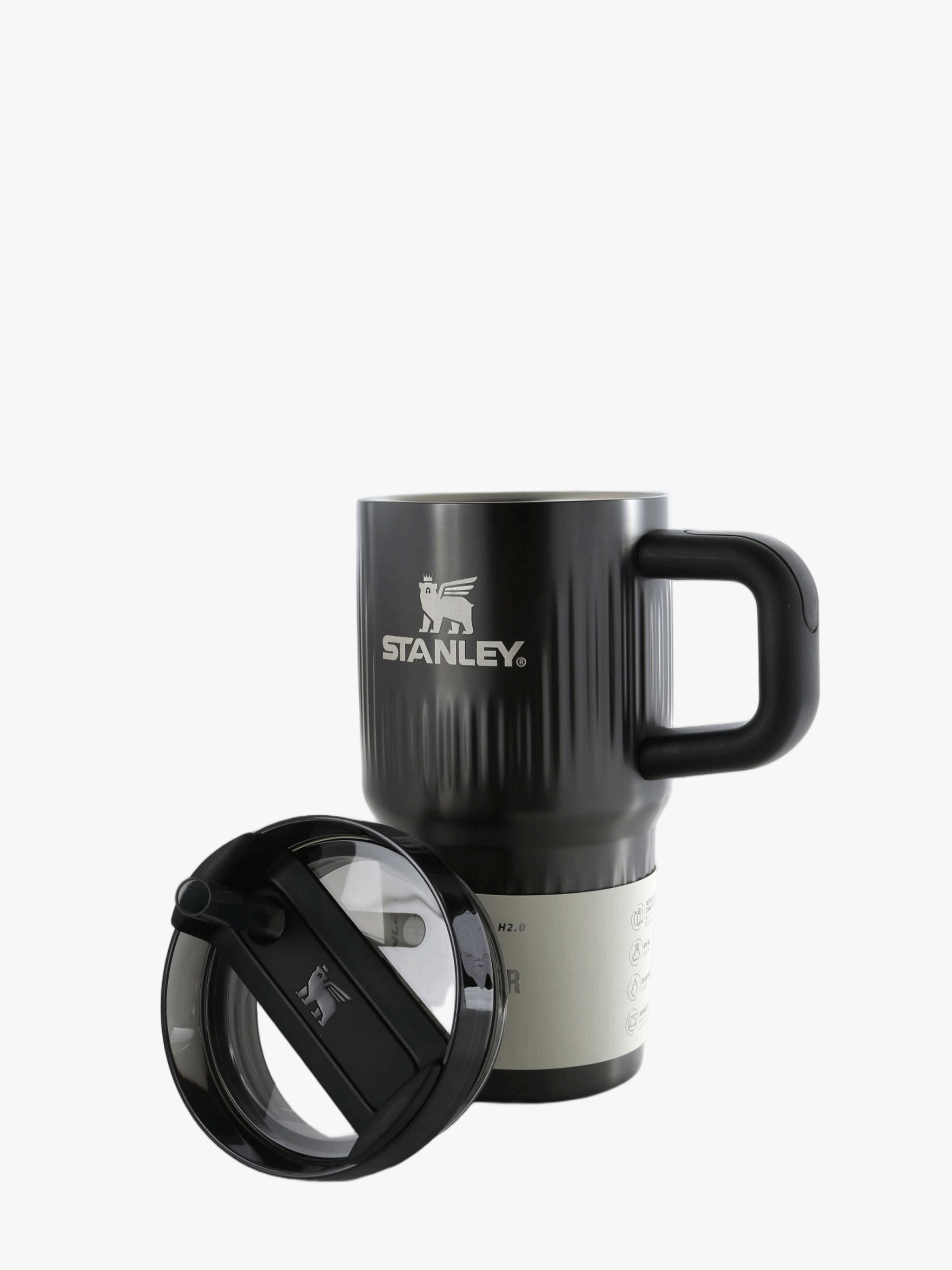 Black product, front view