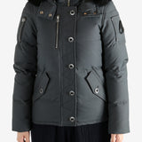 Black jackets worn by a person, showing the jackets fit