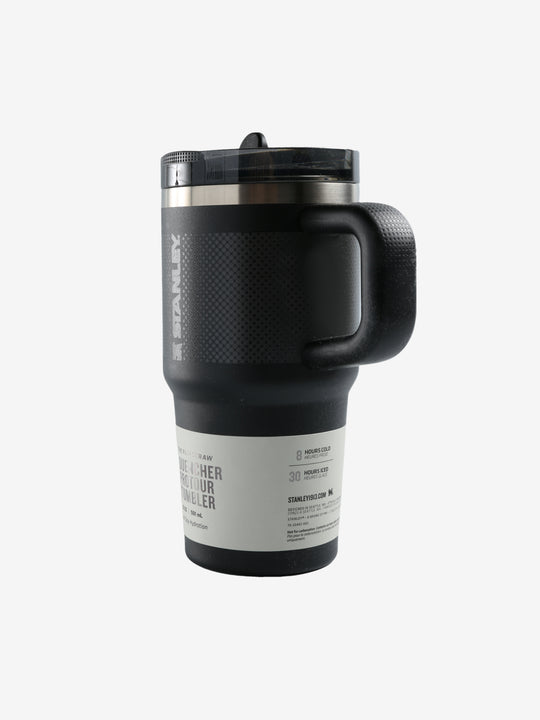 Black tumbler,front view
