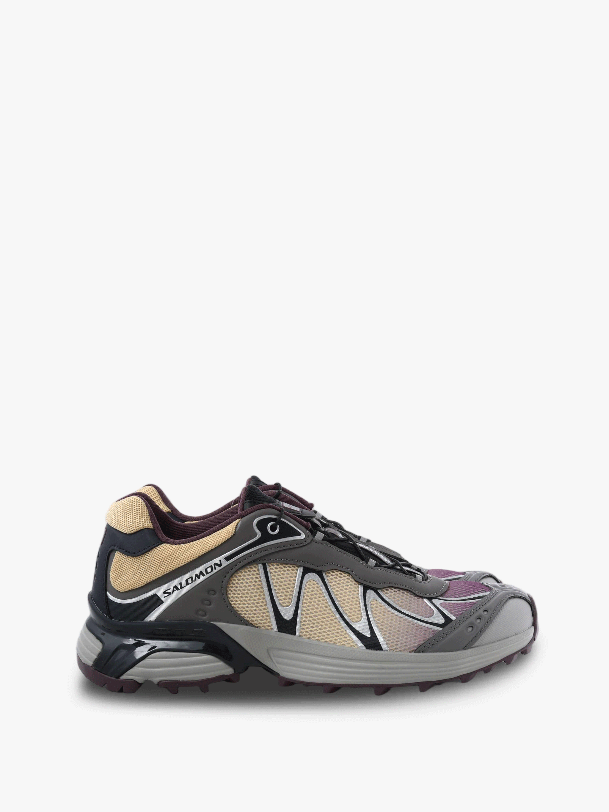 Grey shoes, side view