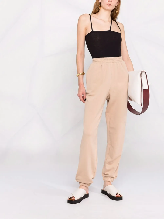 Black top, full body view