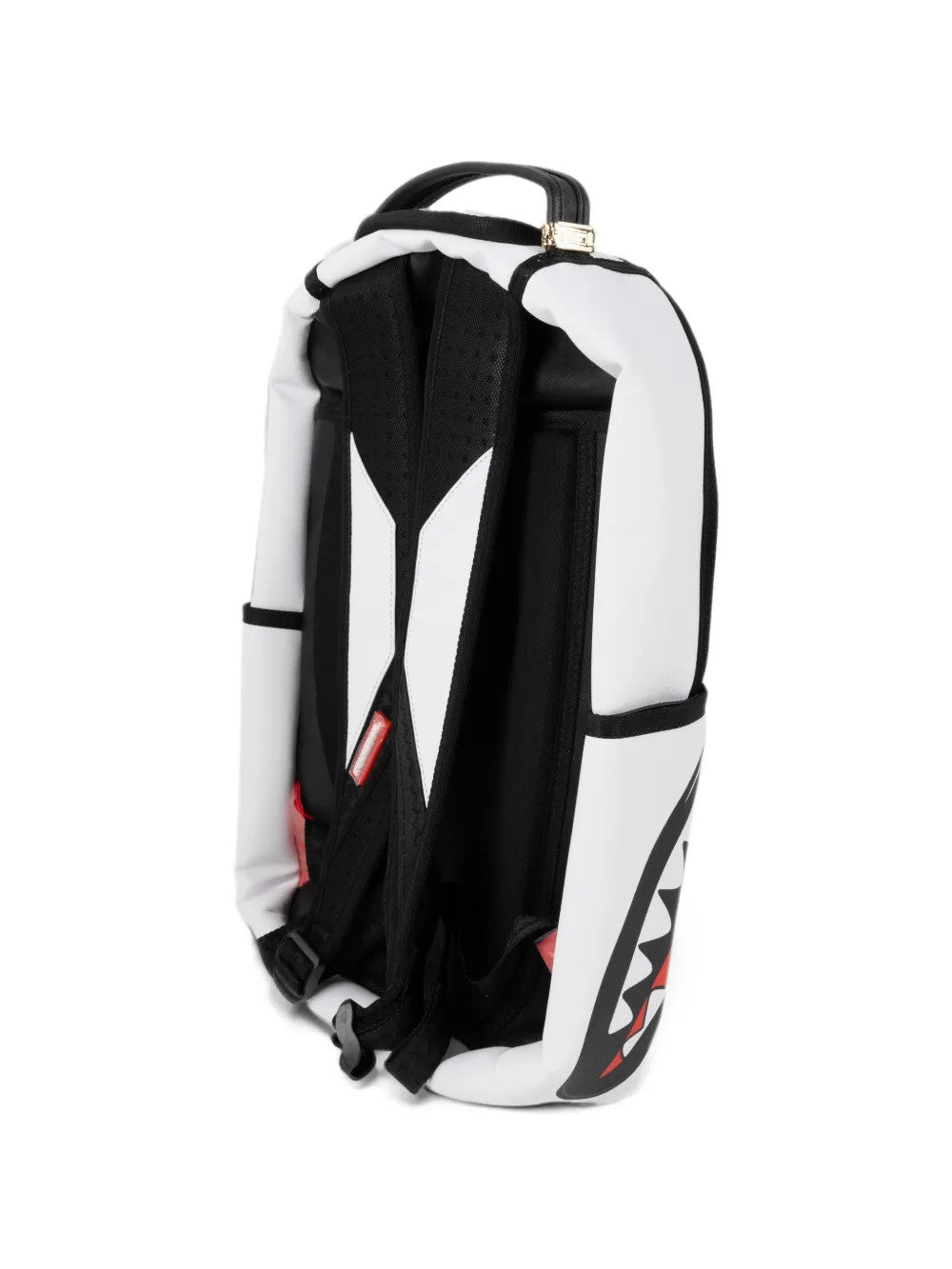 White bag, back view