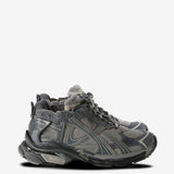 Grey sneakers, front view