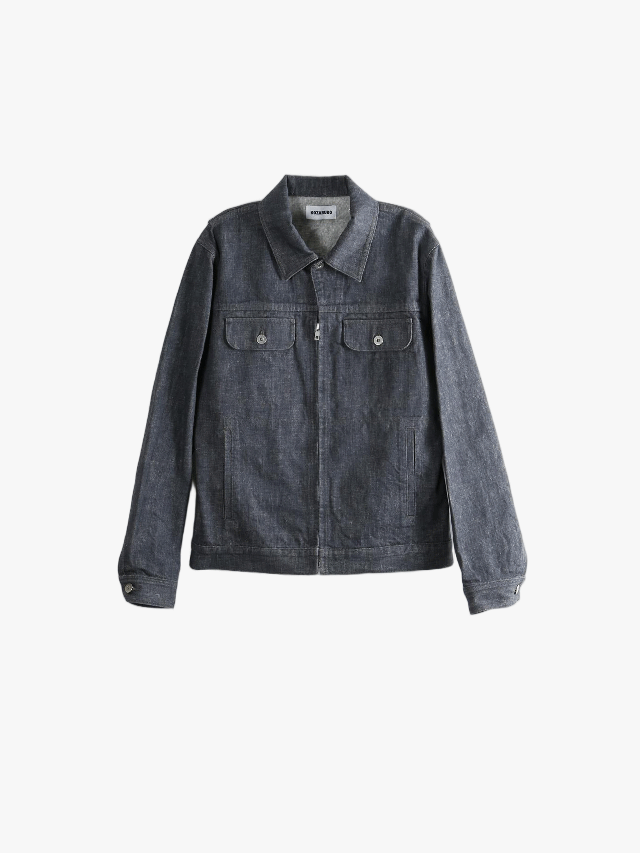 Grey jacket, front view
