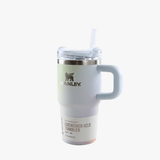 Blue tumbler, front view