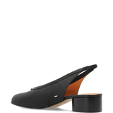 black heels, side view