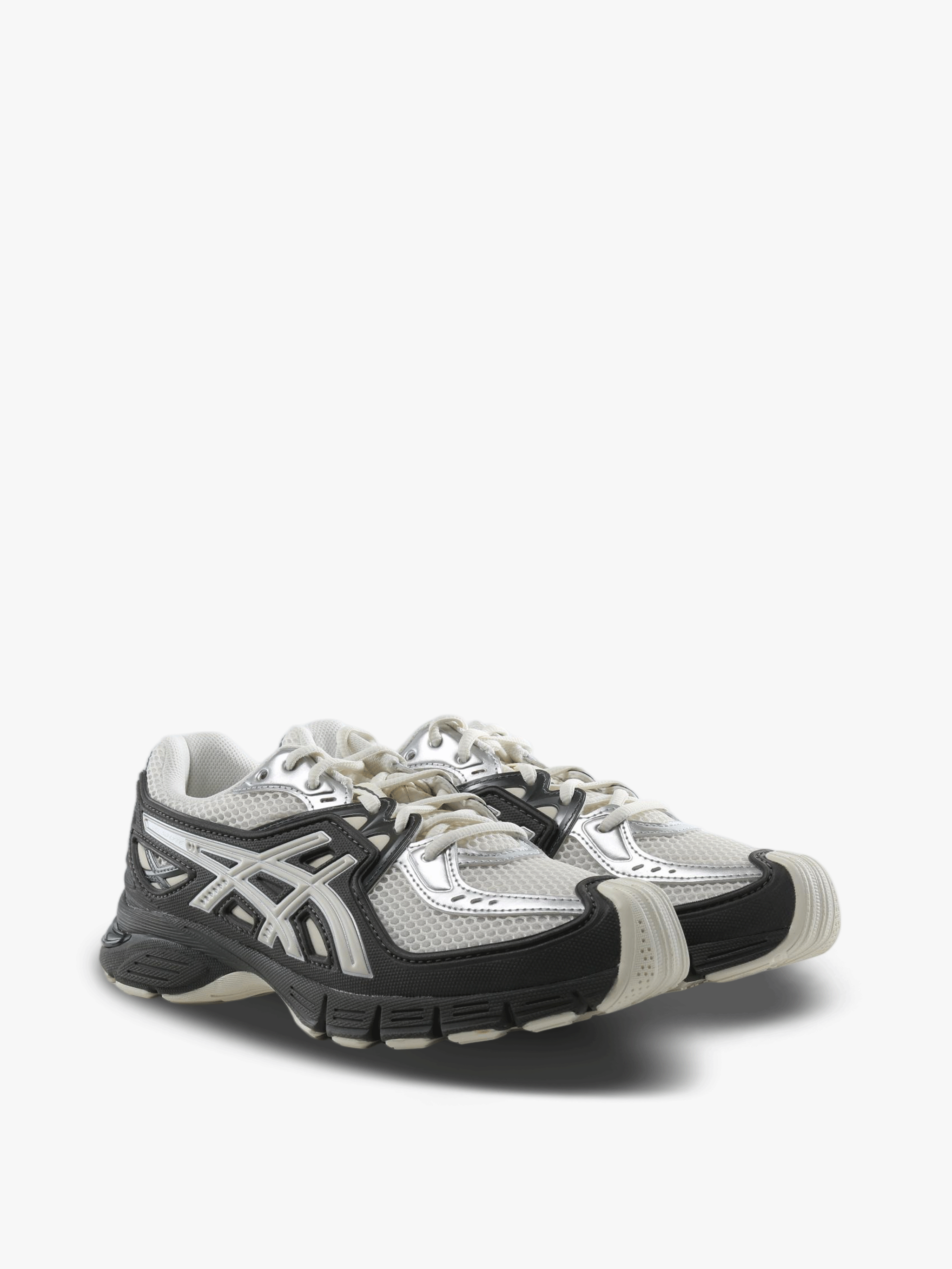 Grey shoes, front view