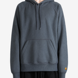 Grey hoodie, full body view