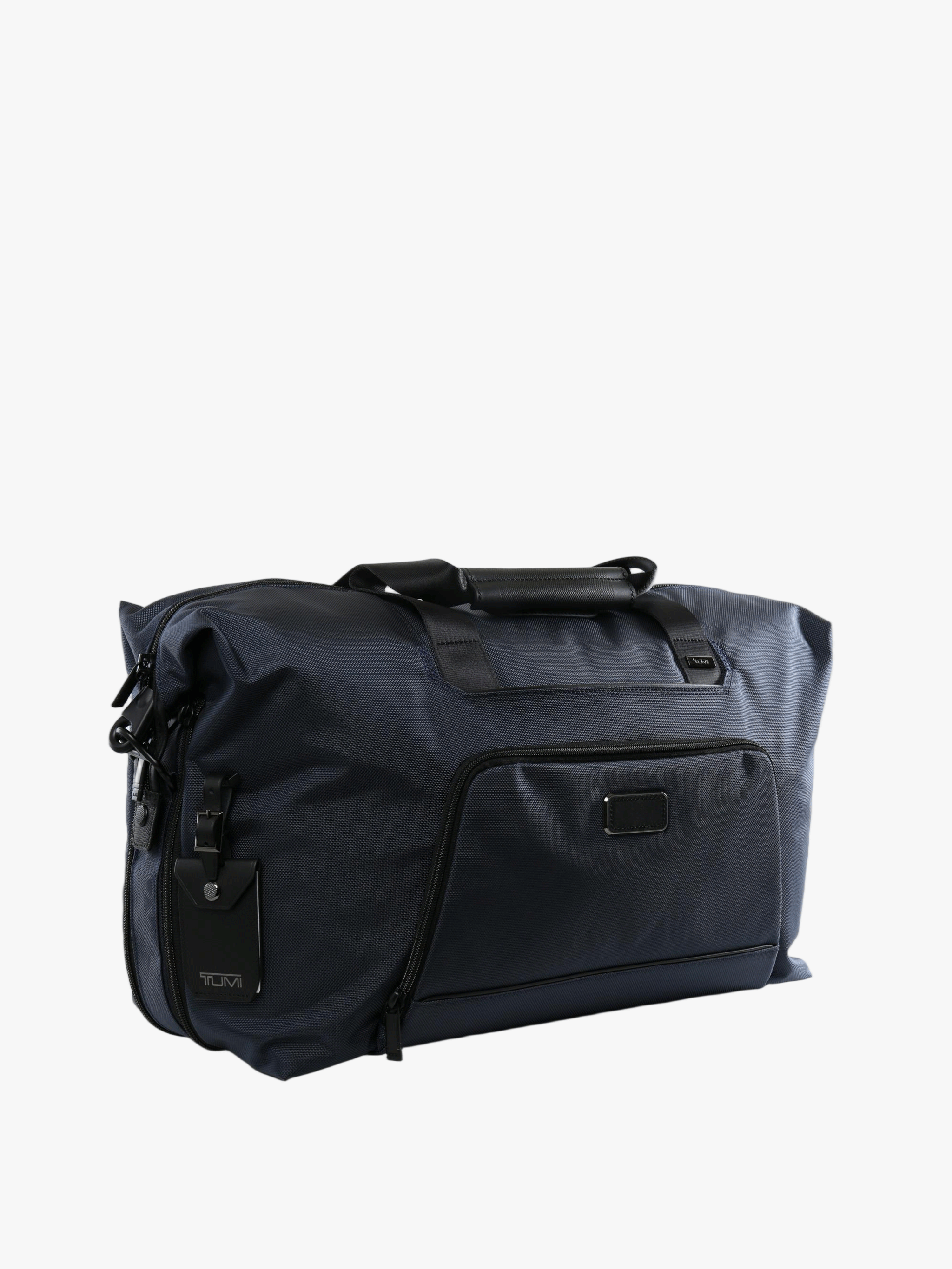 Navy bag, side view