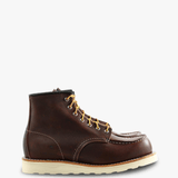 Brown boots, side view