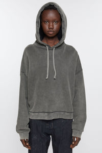 ACNE STUDIOS - Unisex Logo Patch Hooded Sweater