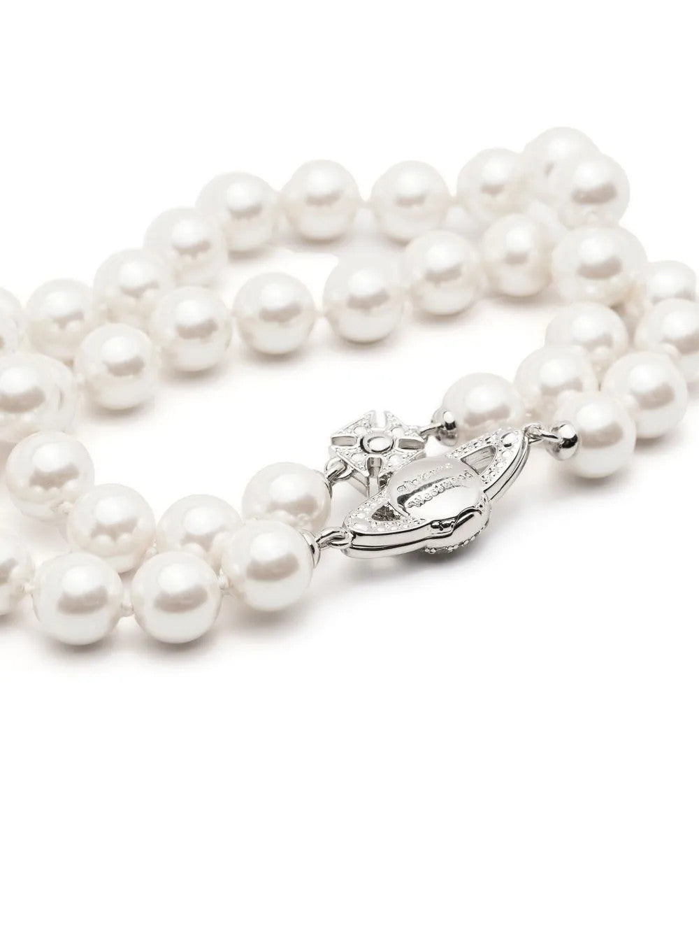 White jewelry, front view