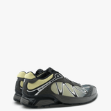 Green shoes, side view