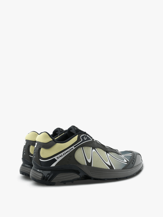Green shoes, side view
