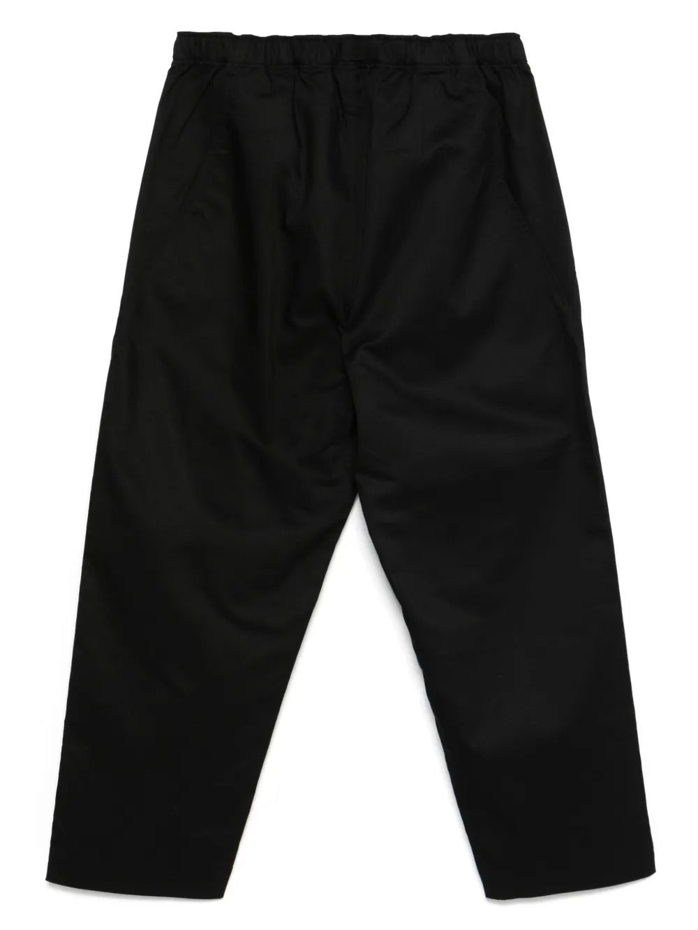 Black pants, back view