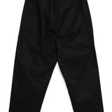 Black pants, back view