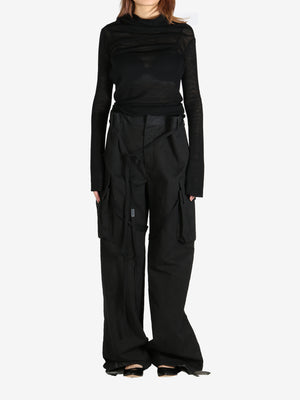 ANN DEMEULEMEESTER - Women Tizziana Drop Shoulder Long Sleeve Knitt