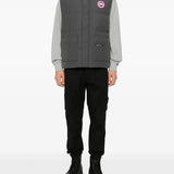 Grey jacket, full body view