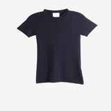 Black t-shirts, front view