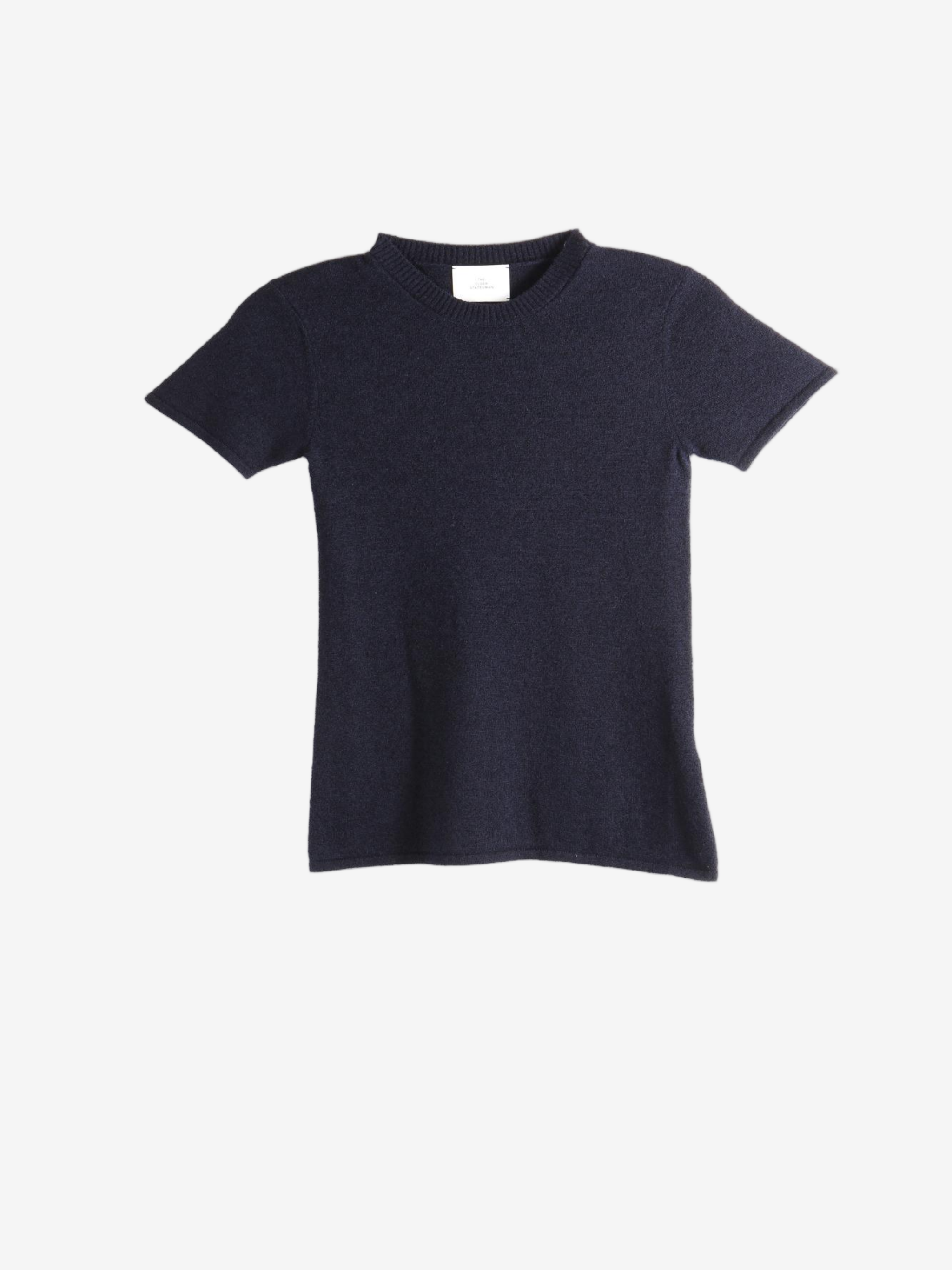 Black t-shirts, front view