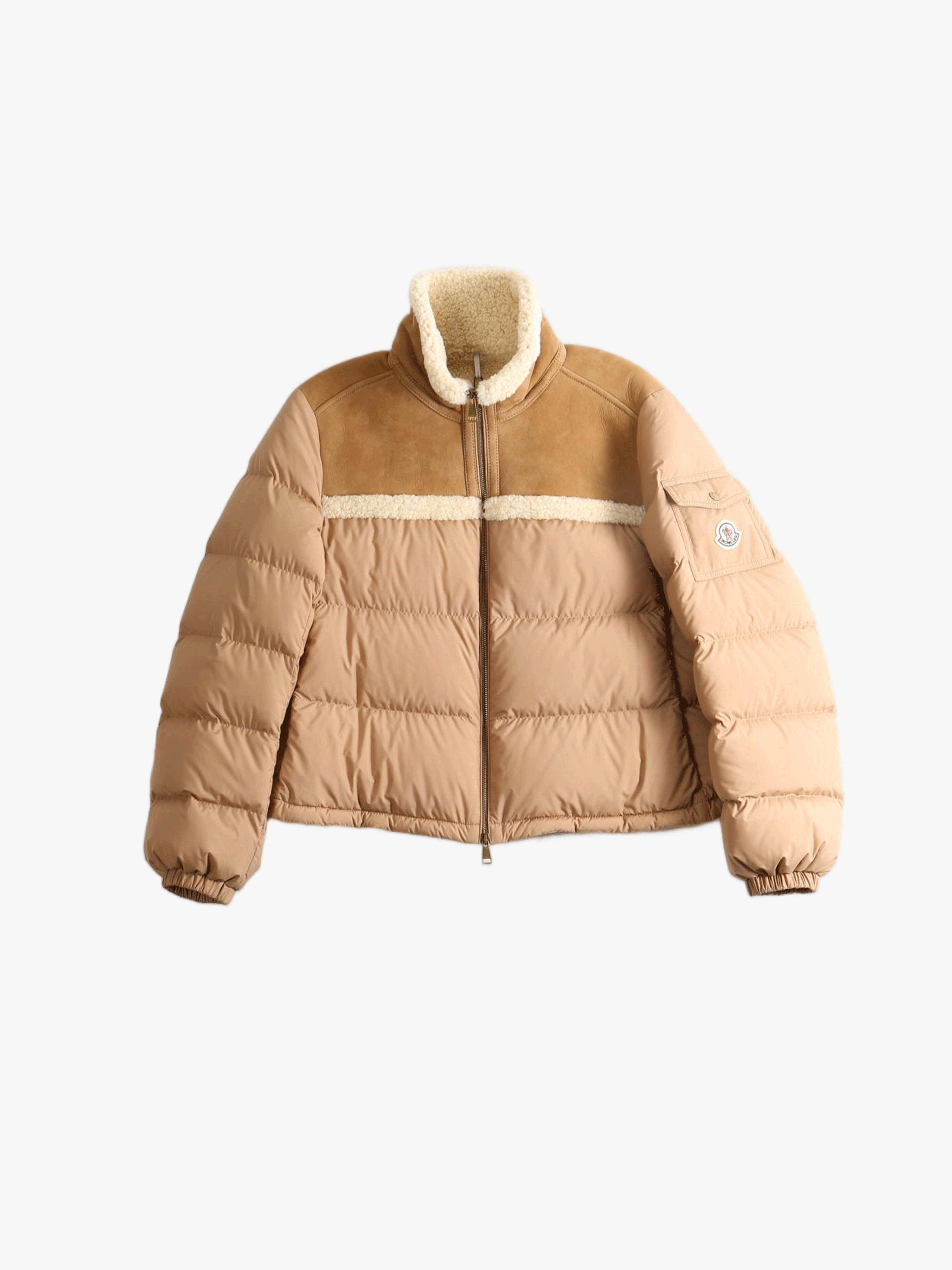 Brown jacket, front view