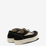 Black sneakers, back view