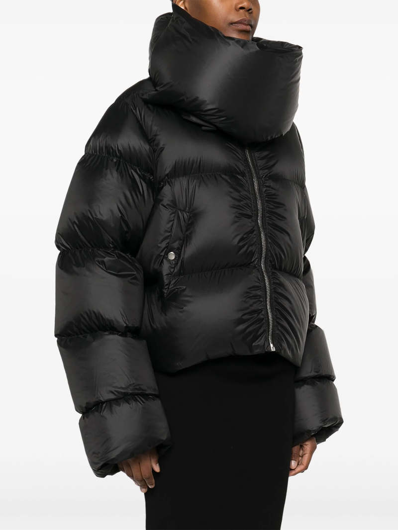 RICK OWENS - Women Funnel Neck Jacket