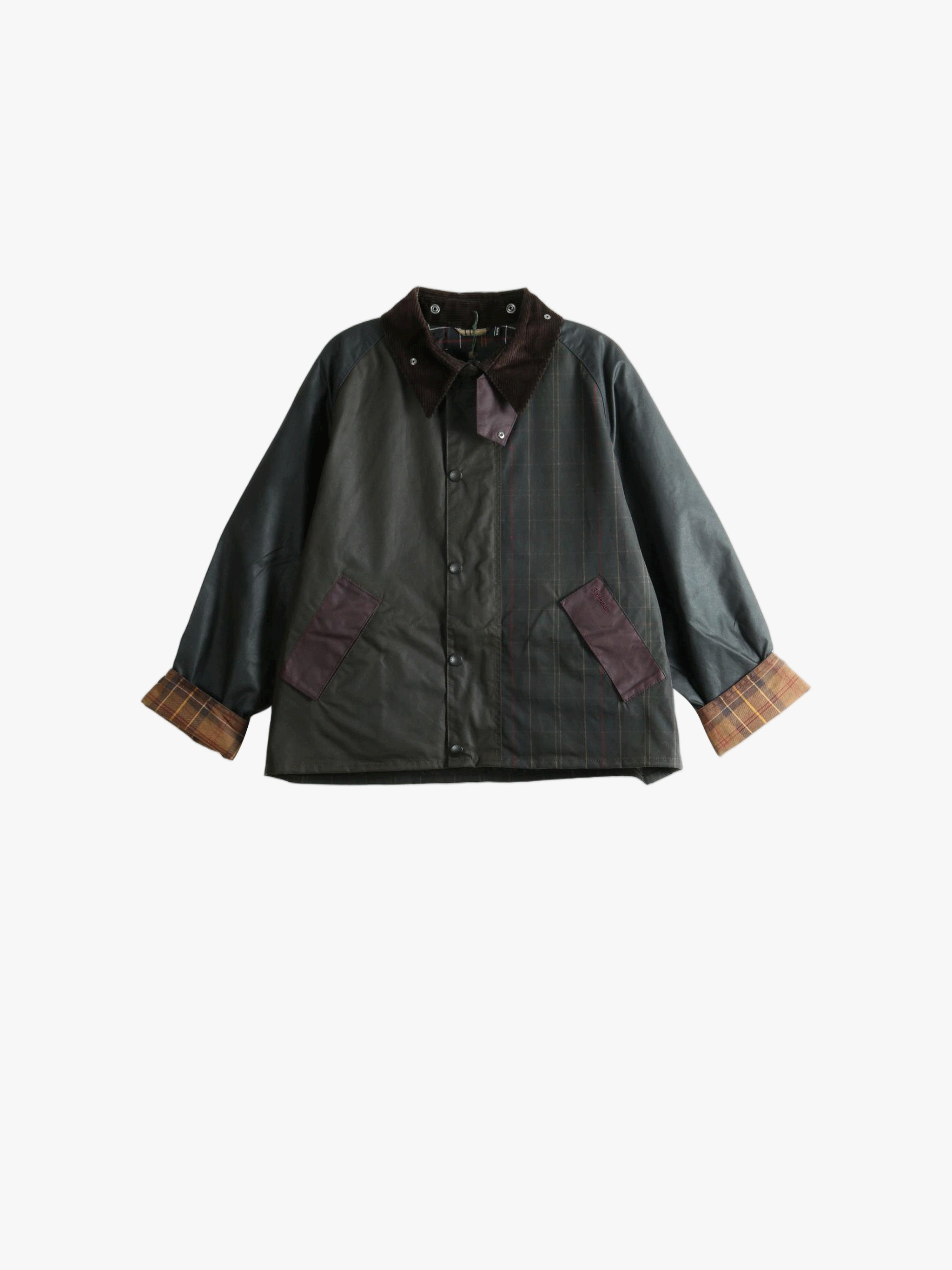 Black jacket, front view