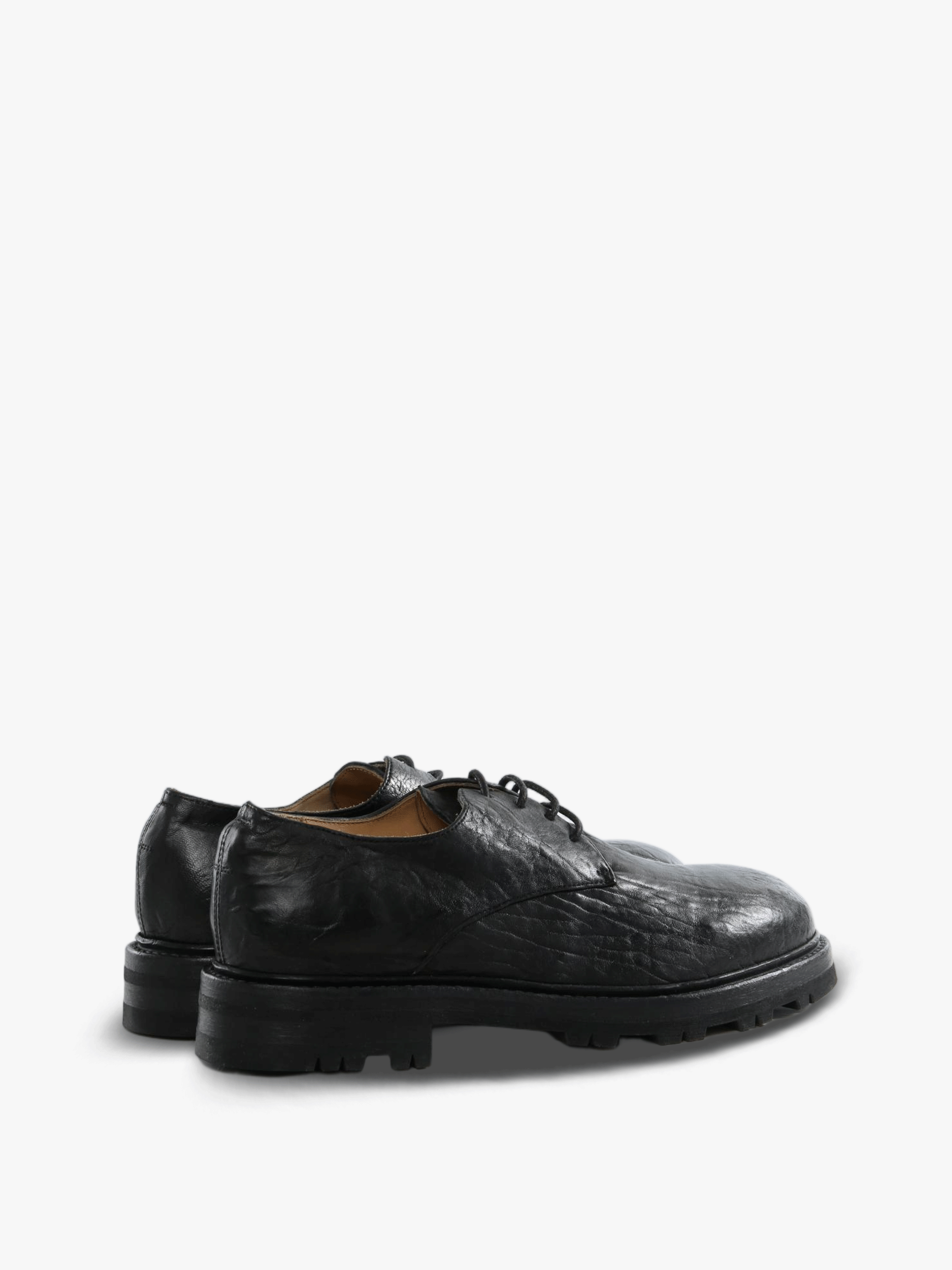 Black shoes, side view