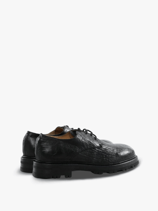 Black shoes, side view
