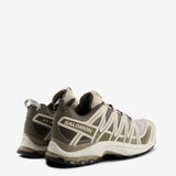 Tan sheakers,back view