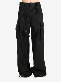 ANN DEMEULEMEESTER - Women Natural Wash Cargo Pant