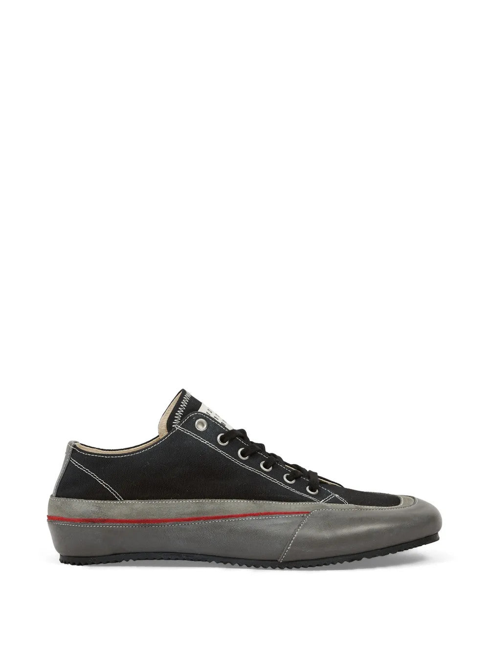 Black shoes, side view