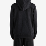 Black hoodie, front view