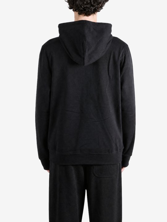 Black hoodie, front view