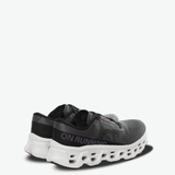 Black sneakers, back view