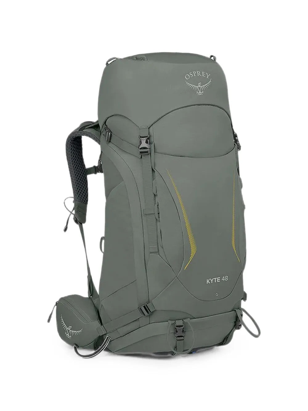 Green bag, front view
