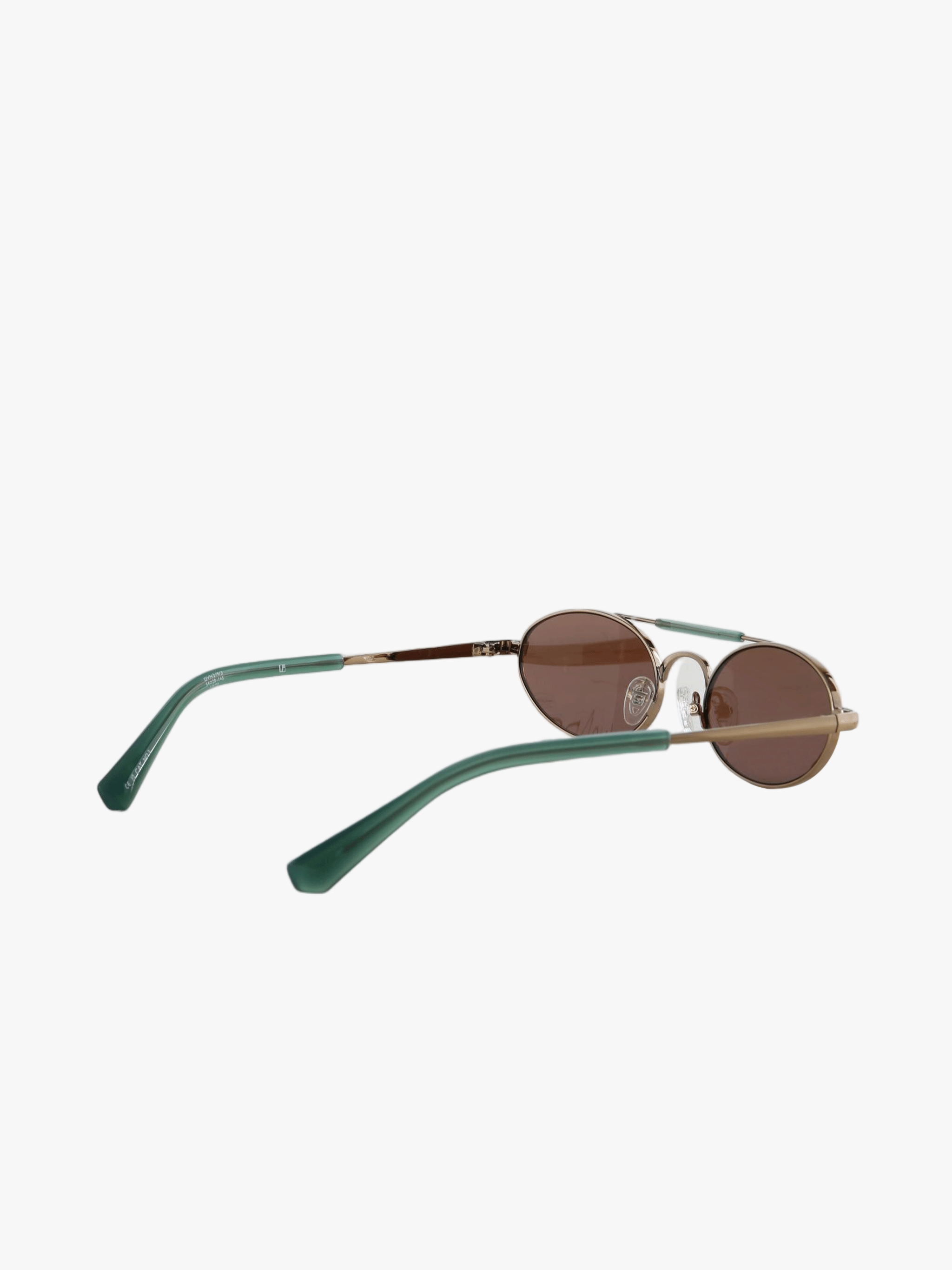 Brown eyewear, side view