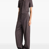 Brown pants, full body view