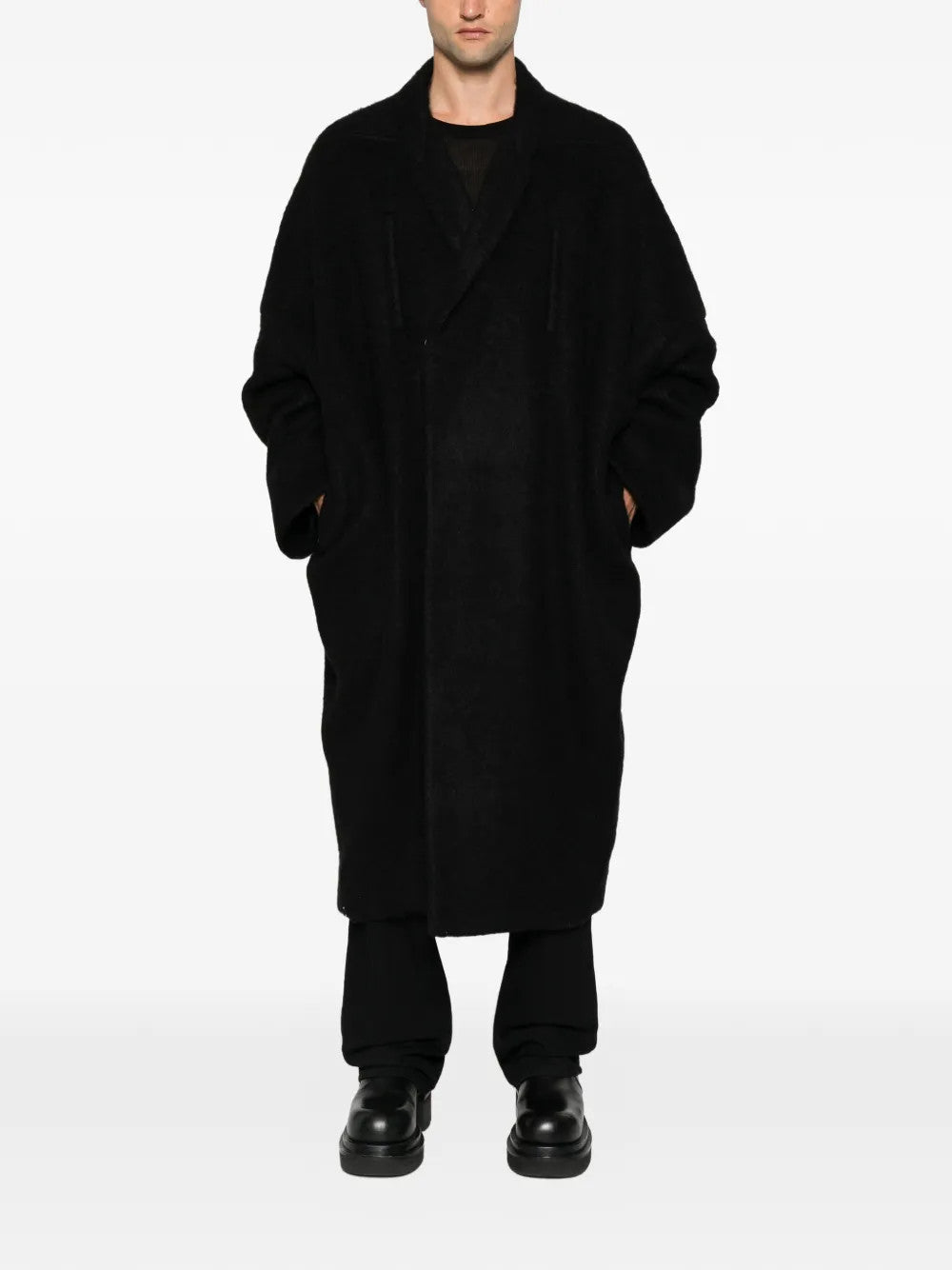 Black jacket, full body view