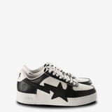 Black sneakers, front view