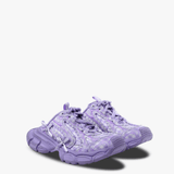 Purple shoes ,side view