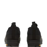 Black shoes, back view