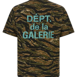 Green t-shirts, back view