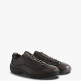 Brown shoes, front view