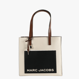 Tan bag, front view