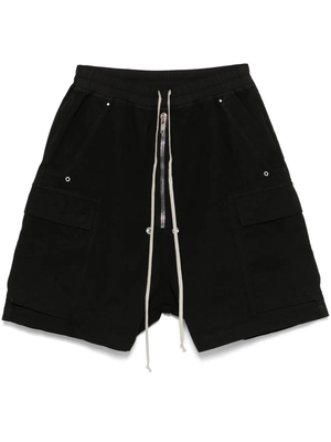 RICK OWENS DRKSHDW - Men Cotton Cargobela Shorts