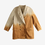 Tan jackets, front view
