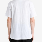 White t-shirt, full body view