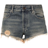 BALENCIAGA - Women Mini Denim Shorts